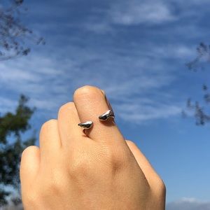 Angel wing ring